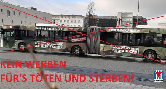 wob-Bundeswehrwerbung auf Bus in WOB